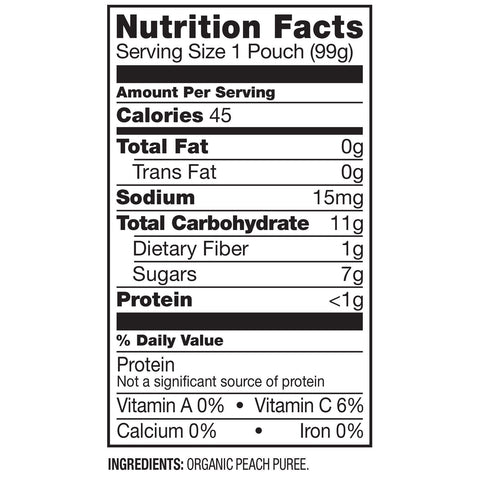 Plum s,  Baby Food, Stage 1, Just Peaches, 3.5 oz (99 g)