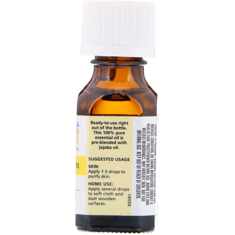 Aura Cacia, Pure Essential Oils, Lemon Balm, Uplifting, .5 fl oz (15 ml)