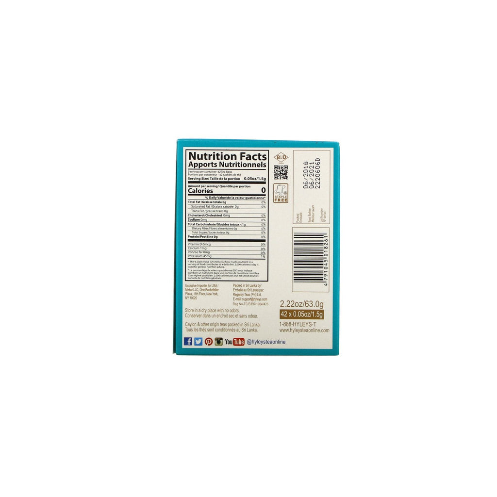 Hyleys Tea, 14 Days Cleanse Kit, 42 teposer, 2,22 oz (63 g)