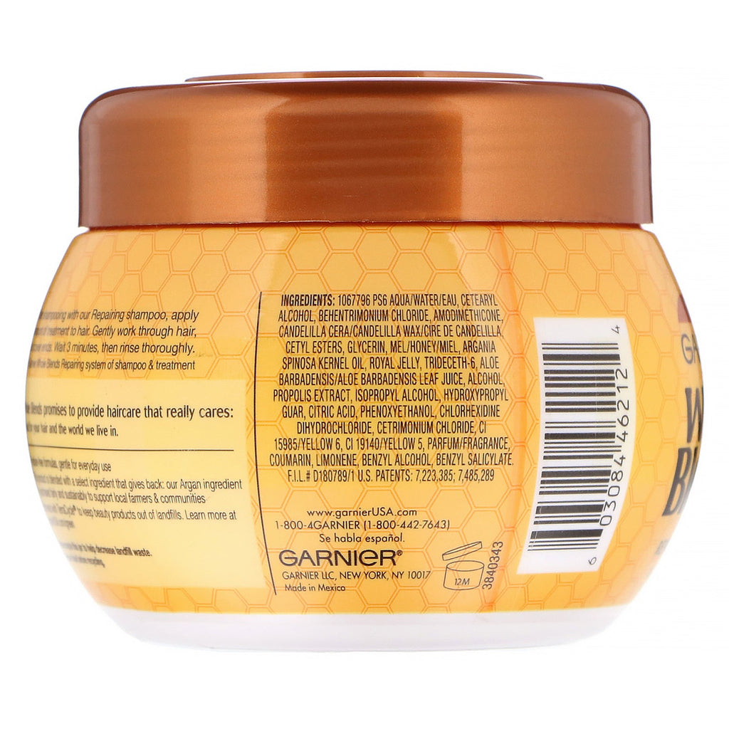 Garnier, hele blandinger, reparationsmaske, honningskatte, 10,1 fl oz (300 ml)