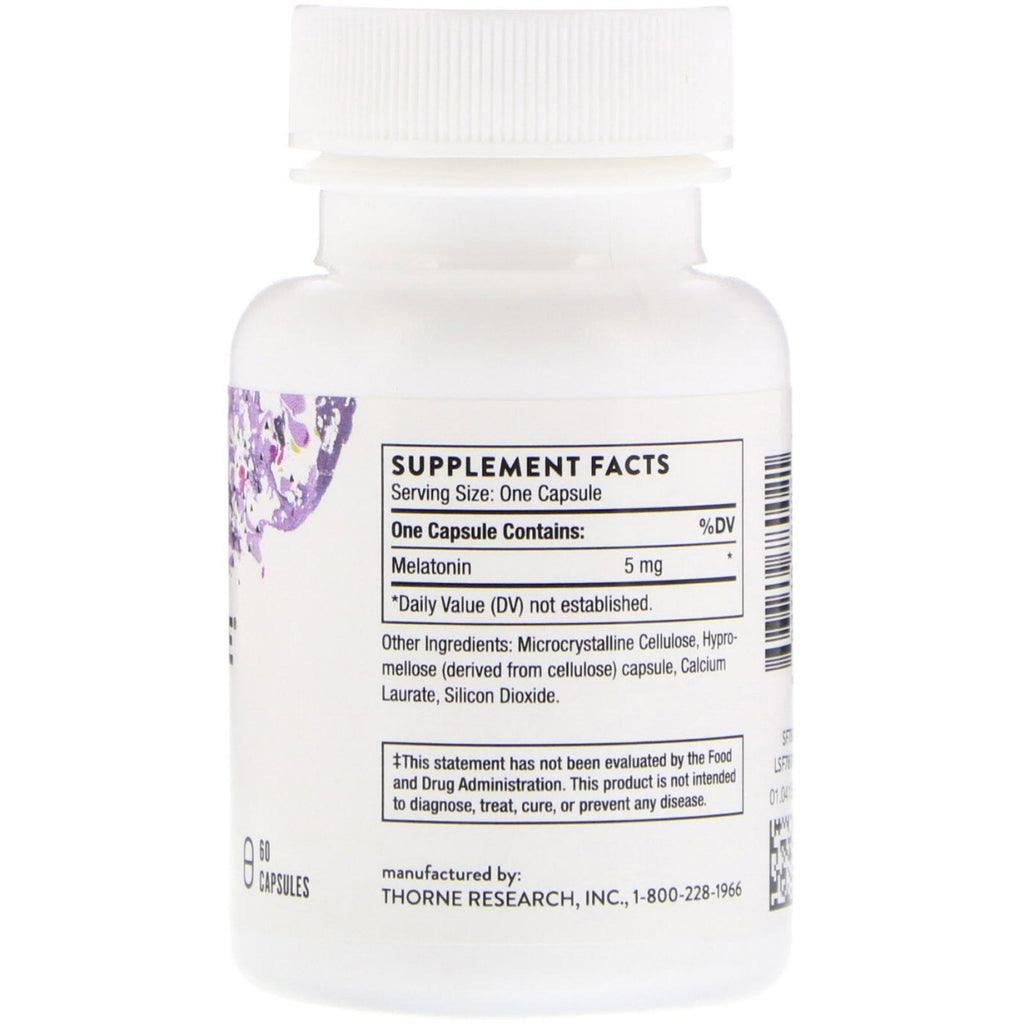 Thorne Research, Melaton-5, 60 Capsules