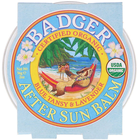 Badger Company, , After Sun Balm, Blue Tansy & Lavendel, 2 oz (56 g)