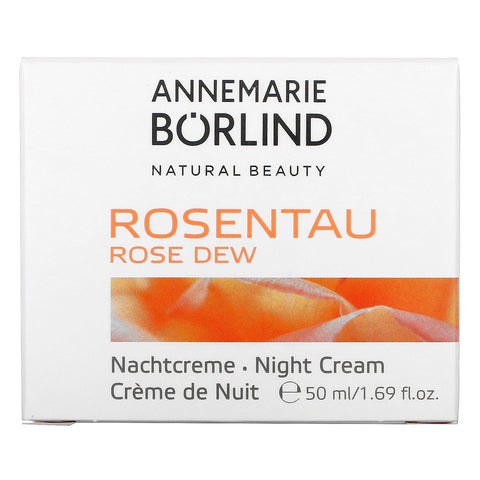 AnneMarie Borlind, Rose Dew Night Cream, 1.69 fl oz (50 ml)