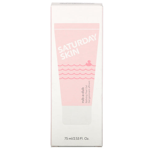 Saturday Skin, Rub-a-Dub, Refining Peel Gel, 2.53 fl oz (75 ml)