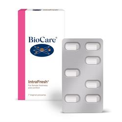 Biocare IntraFresh is a uniquely formulated pessary.