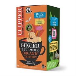 Clipper Clipper Ginger & Turmeric 20 bags