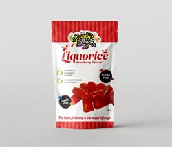 Candy Shack Candyshack Sugar Free Strawberry Liquorice 120g