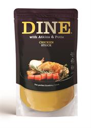 DINE in with Atkins and Potts DINE Chicken Stock 350g