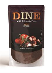 DINE in with Atkins and Potts DINE Beef Stock 350g