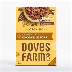Doves Farm Doves Farm Organic Wholegrain Cocoa Rice Pops 300g