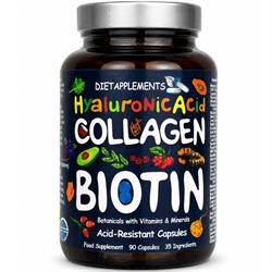Dietapplements Dietapplements Marine collagen hyaluronic acid biotin vitamins and superfood