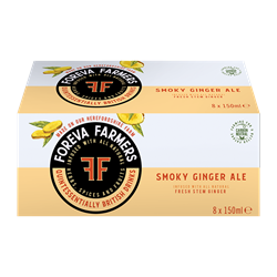 Foreva Farmers FREE Foreva Farmers Smoky Ginger Ale Multipack 8x150ml