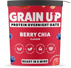 GRAIN UP Grain UP Overnight Oats - Berry Chia Pot 60g