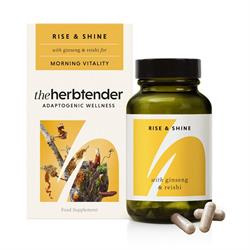 The Herbtender Rise & Shine | Morning Mix | 60 Capsule Jar