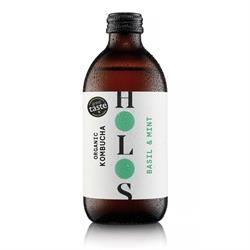 HOLOS KOMBUCHA FREE Organic Basil & Mint Kombucha 330ml