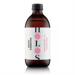 HOLOS KOMBUCHA FREE Organic Raspberry & Elderflower Kombucha 330ml