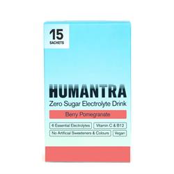 Humantra Humantra Berry Pomegranate Electrolyte 1 Box of 15 Sachets