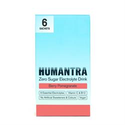 Humantra Humantra Berry Pomegranate Electrolyte 1 Box of 6 Sachets