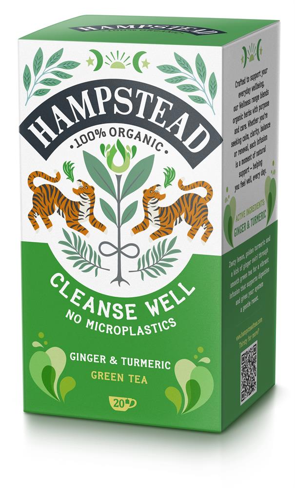 Hampstead Tea FREE Hampstead Organic Cleanse Well Tea 20 Tea bags