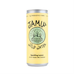 Jamu Natural Sparkling Lemon + Gut Friendly Fibre & Botanicals 250ml