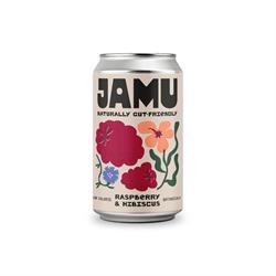 Jamu Jamu Cucumber & Pineapple Premium Prebiotic Soda 330ml