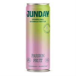 Junday Bamboo Water Passion Fruit 250ml