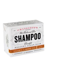 JR Liggetts Vegan Virgin Coconut & Argan Shampoo Bar 99g