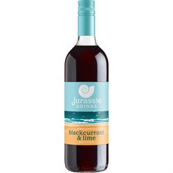 Jurassic Drinks Jurassic Drinks Organic Blackcurrant & Lime Squash 740ml