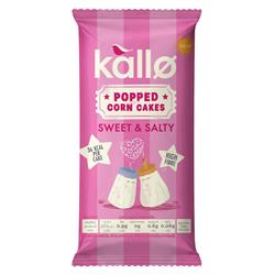 Kallo Kallo Sweet & Salty Popped Corn Cakes 125g