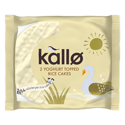 Kallo Kallo Yogurt Topped Rice Cake 33g