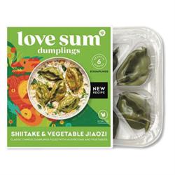 Love Sum Love Sum Shiitake & Vegetable Jiaozi Dumplings 200g