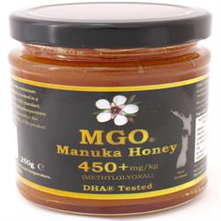 MGO Manuka Honey 450+mg/kg Methylglyoxal 250g