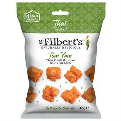 Mr Filberts Mr Filberts Oriental Black Pepper Rice Crackers 40g