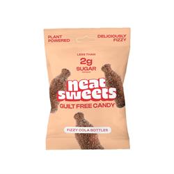 Neat Sweets FREE NeatSweets Low Sugar Plant Based Fizzy Cola Bottles 50g