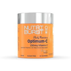 Nutriburst 250mg Liposomal Vitamin C 
Vegan Sugar-Free 60 Gummies