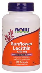 Now Foods Sunflower Lecithin 1200mg - 100 softgels