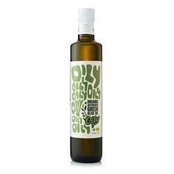 Oily Oily Organic Greek Extra Virgin Olive Oil Glass Bottle 500ml