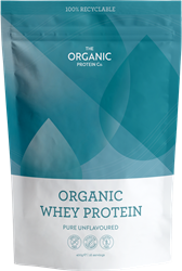 The Organic Protein Co Pure Unfalvoured Organic Whey Protein Powder 1.2kg