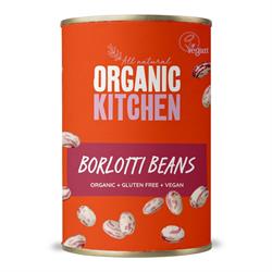 Organic Kitchen Organic Borlotti Beans 400g
