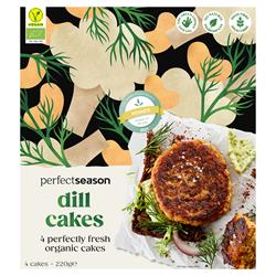 Perfect Season Organic Dill Cakes 220g