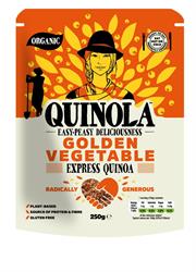 Quinola Organic Golden Vegetable Express Quinoa 250g