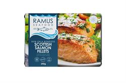Ramus Seafood Ramus Seafood Frozen Ready to Cook Salmon Wellington 430g