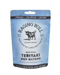 Raging Bull Snacks Teriyaki Beef Biltong 28g