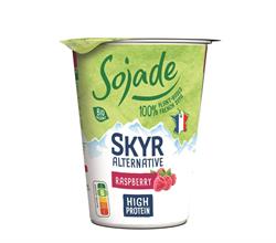 Sojade Organic Raspberry High Protein Soya based SKYR 400g