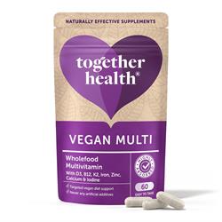 Together Health Together Vegan Wholefood Multivitamin Food Supplement 60 Caps