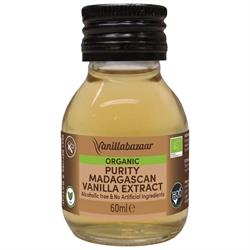 Vanilla Bazaar FREE Organic Purity Madagascan Alcohol Free Vanilla Extract 60ML