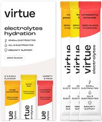 Virtue Drinks Virtue Electrolytes Variety Pack 6 x 5g Sachets