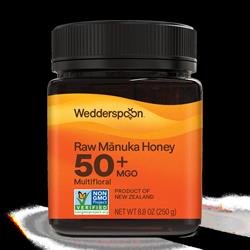 Wedderspoon Wedderspoon MGO 50 Raw Manuka Honey 250g
