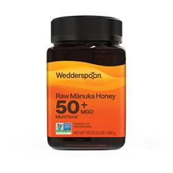 Wedderspoon Wedderspoon MGO 50 Raw Manuka Honey 500g