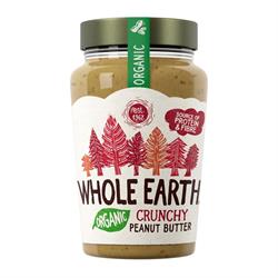 Whole Earth Whole Earth Organic Crunchy Peanut Butter 340g